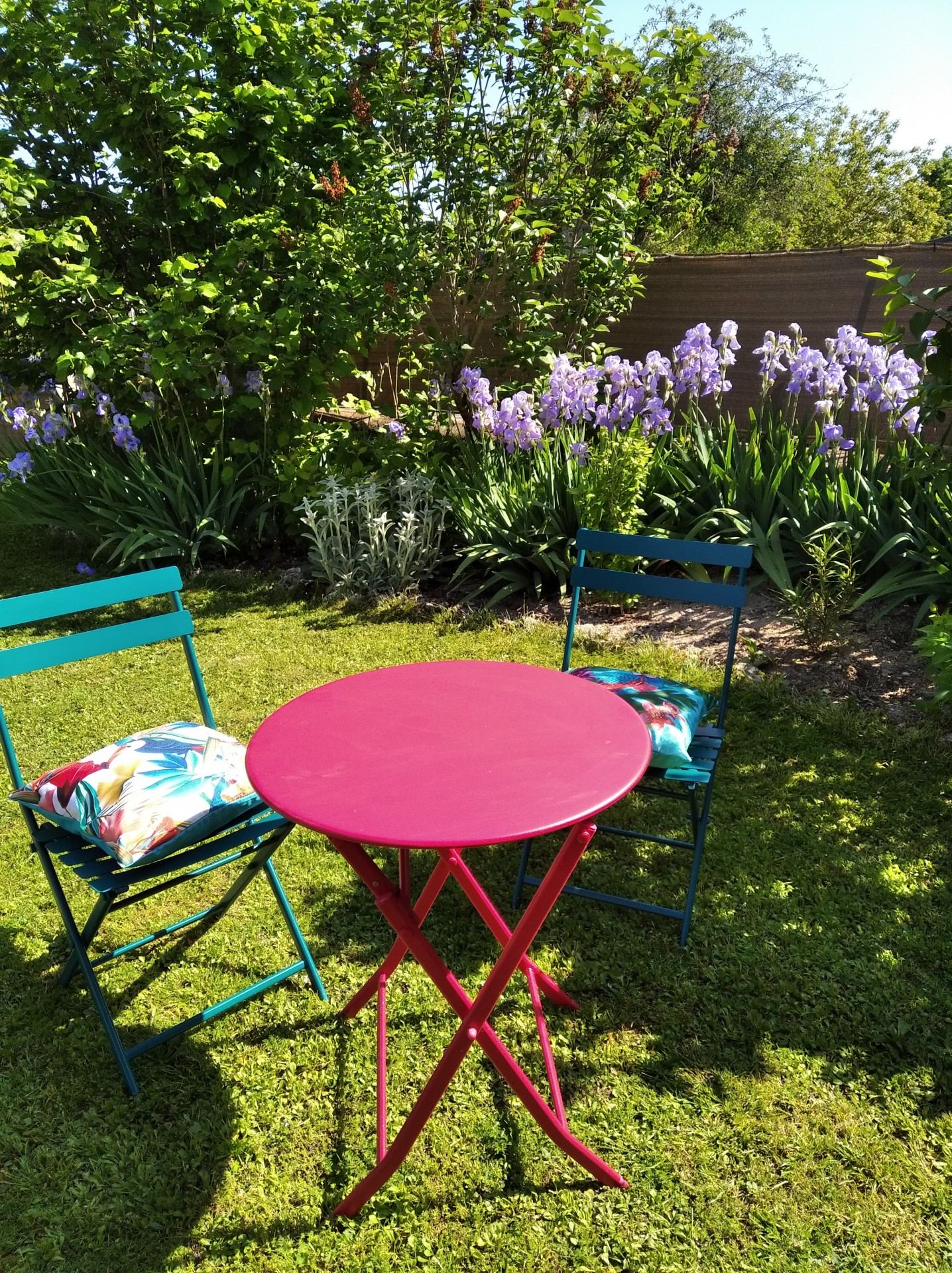 table de jardin